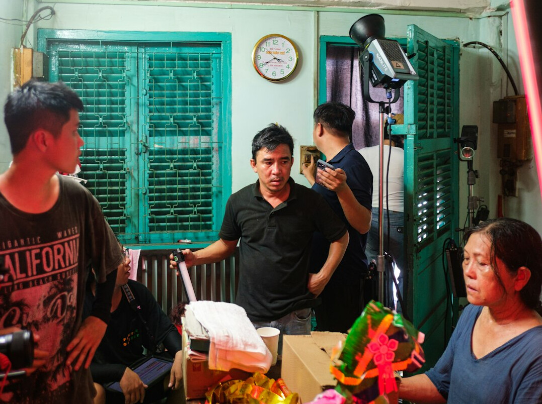 tv crew working