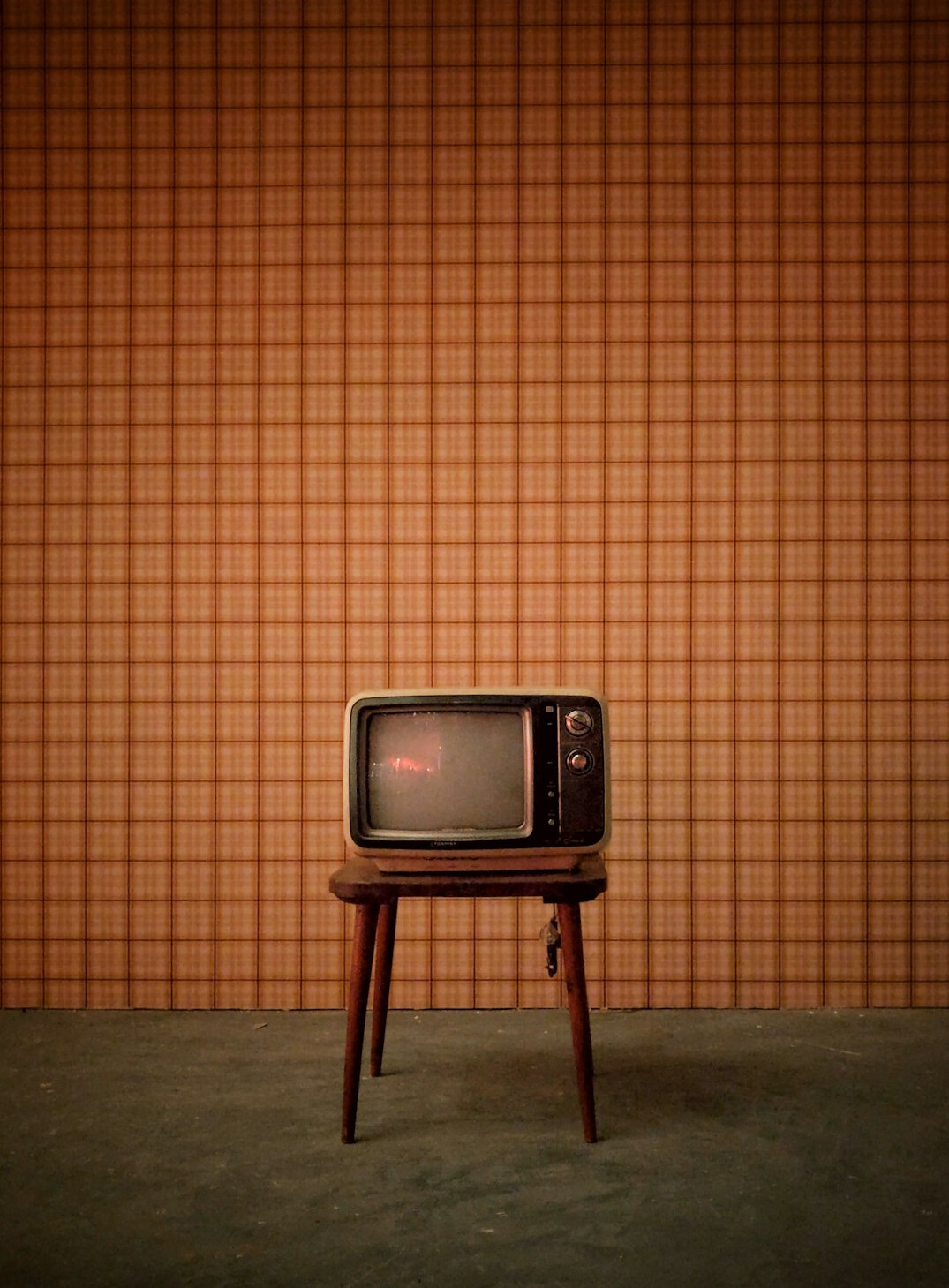 vintage television broadcast