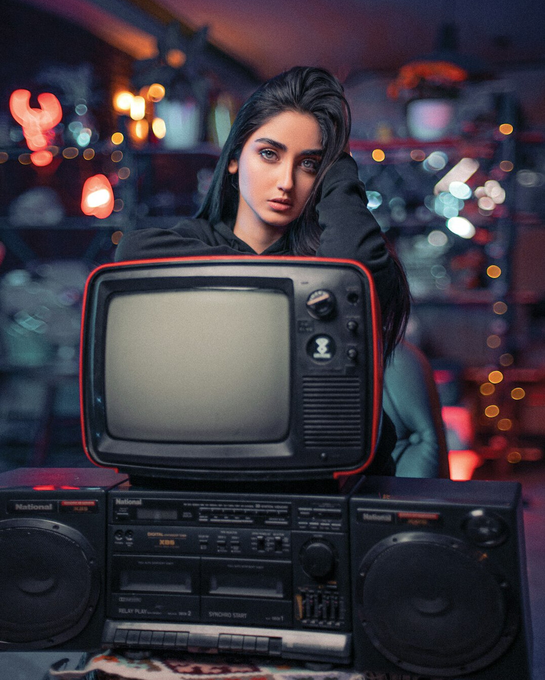 80s tv icons portrait
